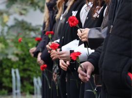 We Gathered Together on Campus for the November 10 Atatürk Memorial Ceremony